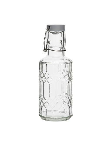 Bouteilles d'eau en verre Olympia Geo 380 ml - lot de 6