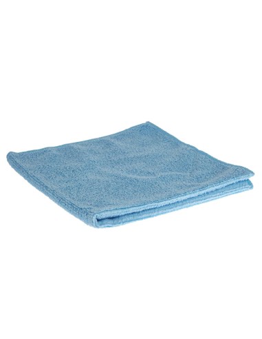 Chiffons microfibres Jantex bleus - Lot de 5