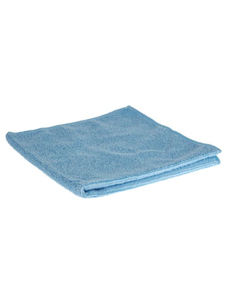 Chiffons microfibres Jantex bleus - Lot de 5