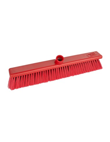 Balai doux Jantex 457mm rouge - Hygiène CHR