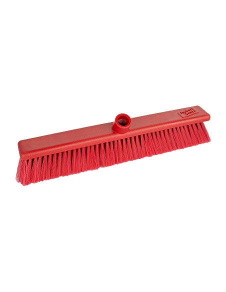 Balai doux Jantex 457mm rouge - Hygiène CHR