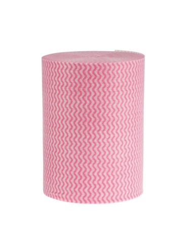 Chiffons tout usage antibactériens Jantex rouges - Lot de 200