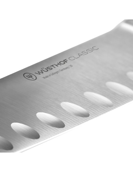 Couteau Santoku Wusthof 180mm - Acier carbone