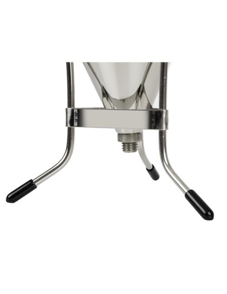 Entonnoir inox à piston automatique De Buyer 1,5 L