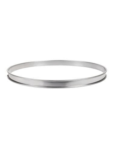 Cercle à tarte inox 280mm Matfer Bourgeat - 20mm profondeur