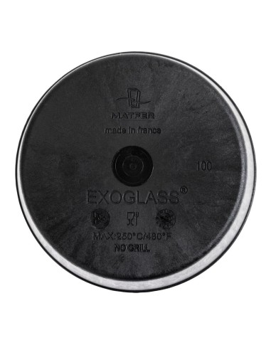 Tourtières individuelles Exoglass Matfer Bourgeat 100mm - lot de 12