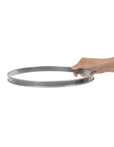 Cercle à tarte inox 280mm Matfer Bourgeat - 20mm profondeur