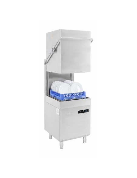 Lave-vaisselle numérique Buffalo 9,7 kW capot triphasé