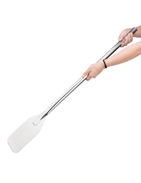 Spatule géante inox Vogue 915mm - Cuillère à mélanger