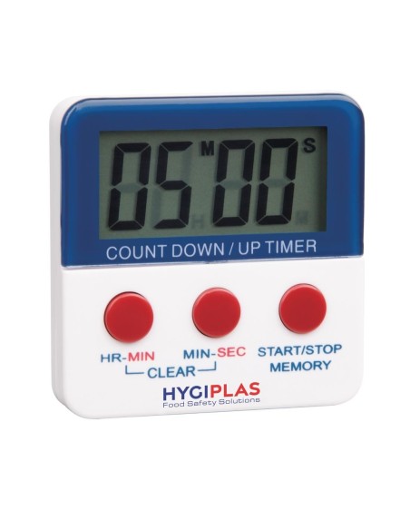 Minuteur aimanté Hygiplas - grand écran et support pliable