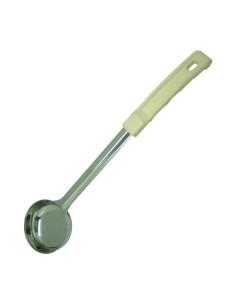Louche pleine beige Tablecraft 90 ml - Acier inoxydable