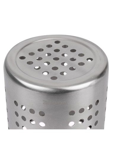 Egouttoir à couverts Vogue en inox - 120x130 mm