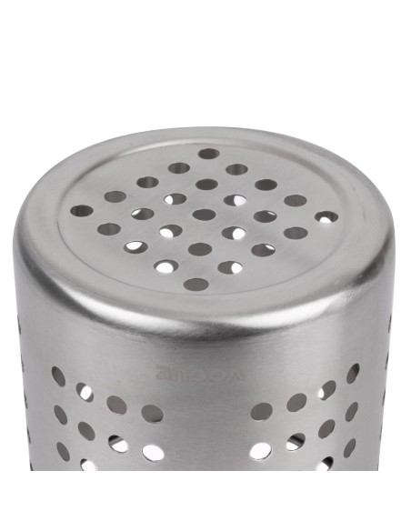 Egouttoir à couverts Vogue en inox - 120x130 mm