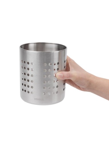 Egouttoir à couverts Vogue en inox - 120x130 mm