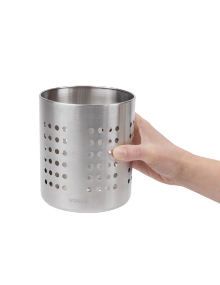 Egouttoir à couverts Vogue en inox - 120x130 mm