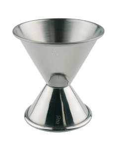 Mesure à cocktail jigger APS 20ml/40ml - Acier inox