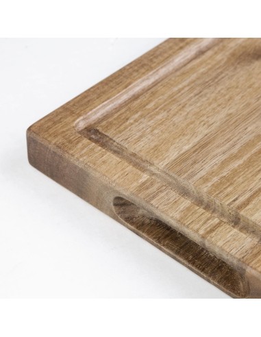 Planche à steak petite en bois d'acacia Olympia
