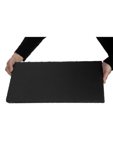 Plateau en ardoise naturelle Olympia GN1/1 - Noir