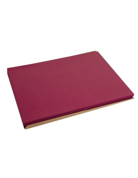 Set de table papier bordeaux 500 pcs - Pro Nappe
