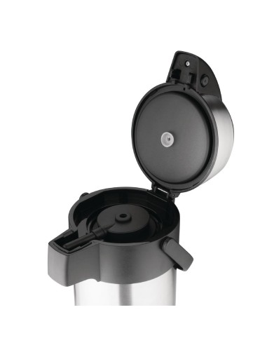 Pichet à pompe Olympia 3L TEA - Isotherme inox