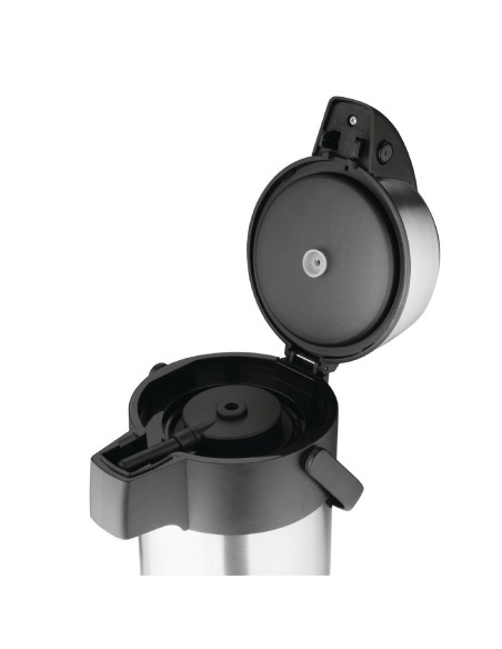 Pichet à pompe Olympia 3L TEA - Isotherme inox