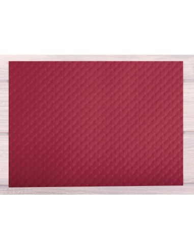Set de table papier bordeaux 500 pcs - Pro Nappe