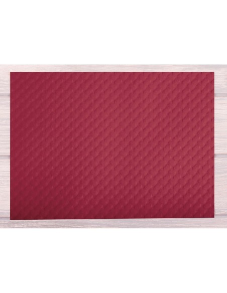 Set de table papier bordeaux 500 pcs - Pro Nappe