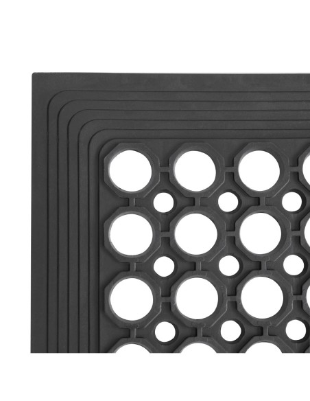 Tapis antidérapant Jantex noir 1500x900 mm - Cuisine
