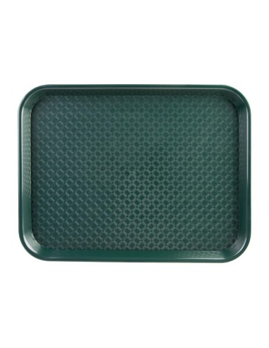 Plateau fast food Olympia Kristallon vert 275x353 mm