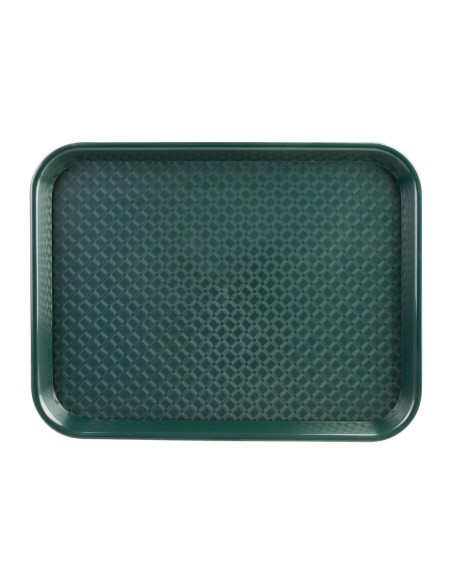 Plateau fast food Olympia Kristallon vert 275x353 mm