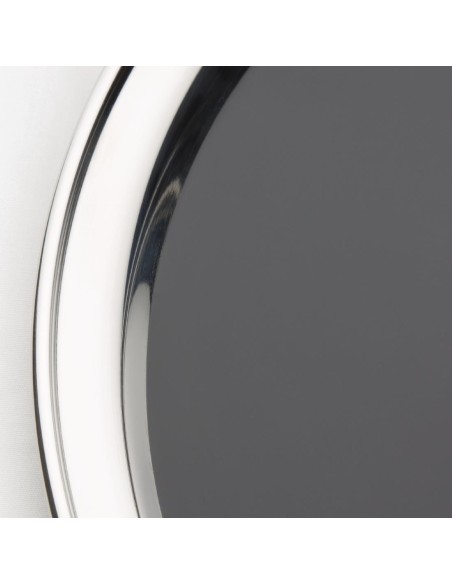 Plateau de bar rond inox antidérapant Olympia 305mm
