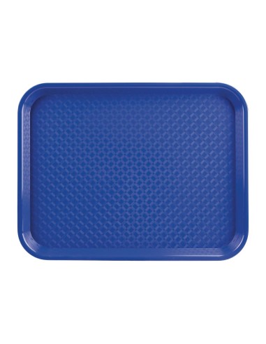 Plateau fast food Olympia Kristallon bleu 275x353 mm