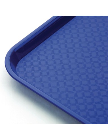 Plateau fast food Olympia Kristallon bleu 275x353 mm