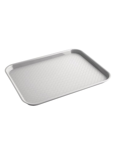 Plateau fast food Olympia Kristallon gris 275x353 mm