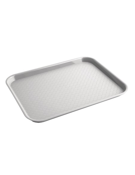Plateau fast food Olympia Kristallon gris 275x353 mm