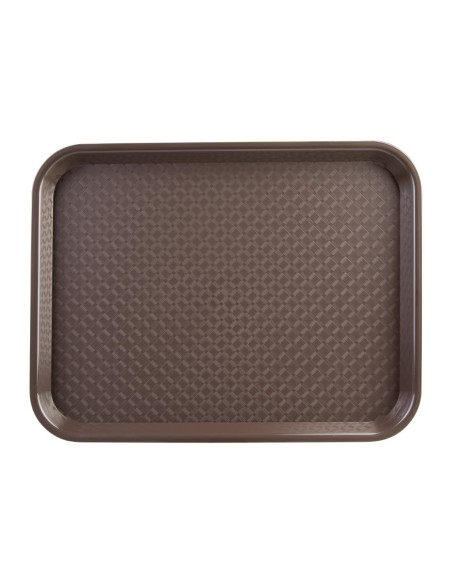 Plateau fast food Olympia Kristallon marron 275x353 mm