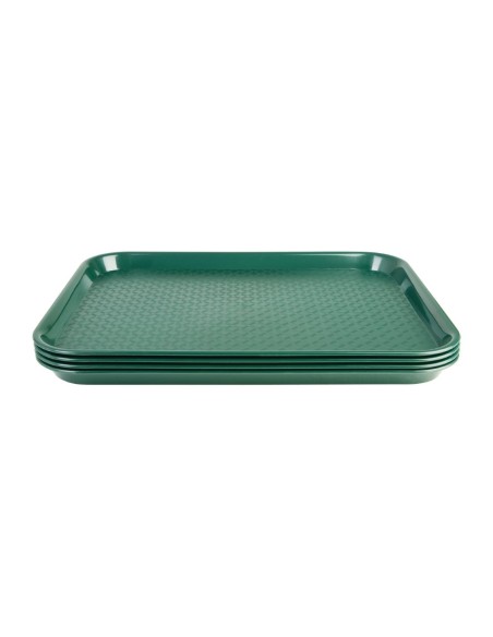Plateau fast food Olympia Kristallon vert 275x353 mm