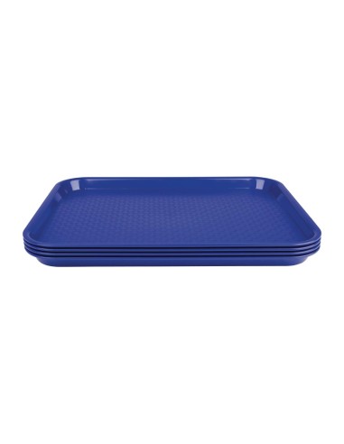 Plateau fast food Olympia Kristallon bleu 275x353 mm
