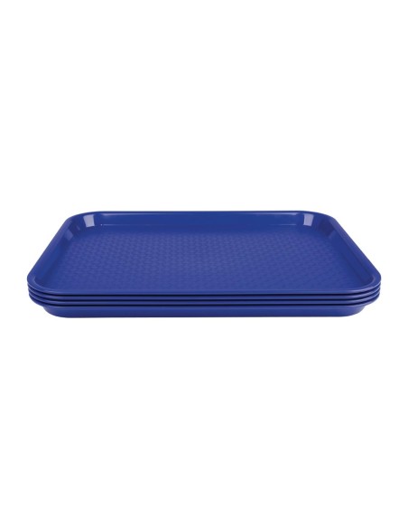 Plateau fast food Olympia Kristallon bleu 275x353 mm
