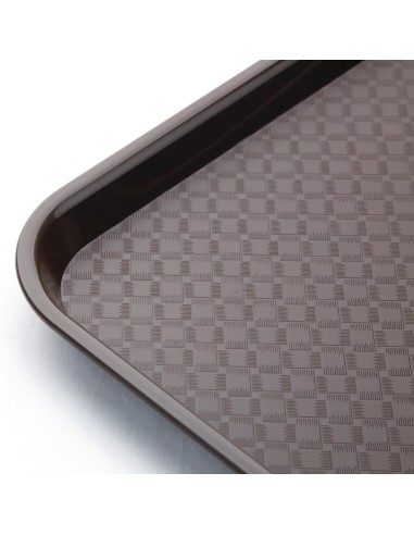 Plateau fast food Olympia Kristallon marron 275x353 mm