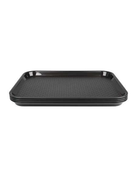 Plateau fast food Olympia Kristallon noir 275x353 mm