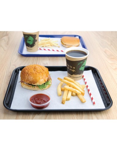 Plateau fast food Olympia Kristallon noir 275x353 mm