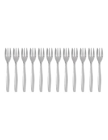 Fourchettes à gâteaux Olympia Kelso - lot de 12 en inox 18/0