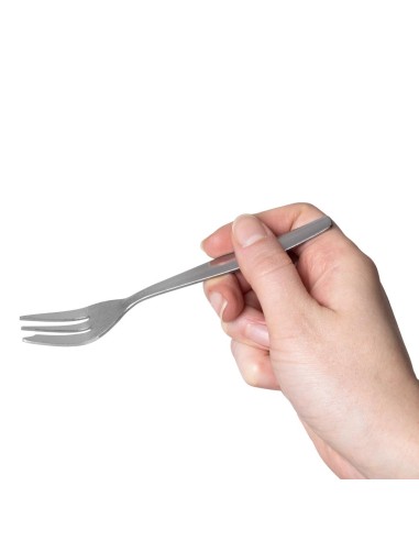Fourchettes à gâteaux Olympia Kelso - lot de 12 en inox 18/0
