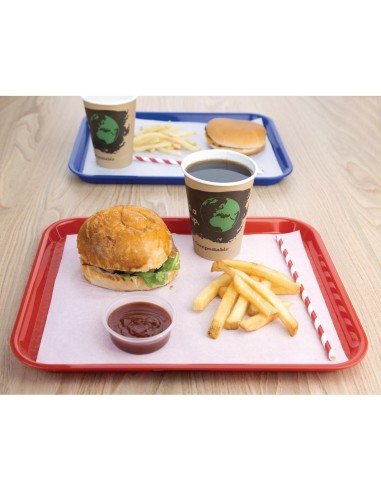 Plateau fast food Olympia Kristallon rouge 275x353 mm