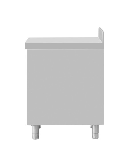 Plan de travail 4 tiroirs inox Vogue 900x500x700 mm