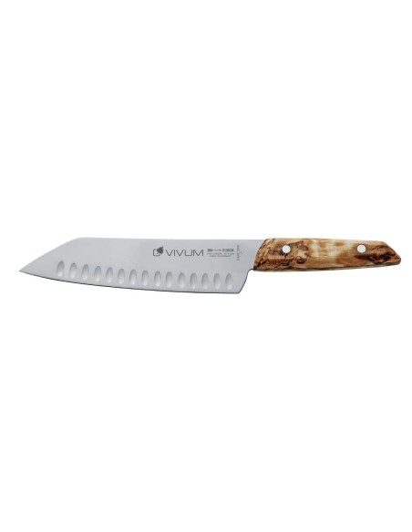 Couteau Santoku Dick Vivum 18 cm - Manche en bouleau