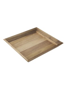Plateau rectangulaire en acacia Olympia 380x355 mm - 5 kg
