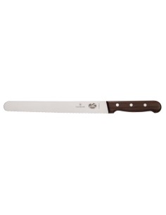 Couteau à trancher Victorinox 25,5 cm manche bois 2