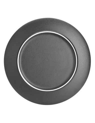 Assiettes plates rondes Olympia Fusion 270mm - Lot de 4